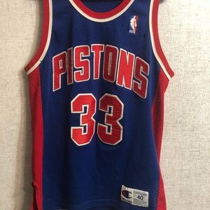 Detroit pistons Grant hill #33 basketball jersey